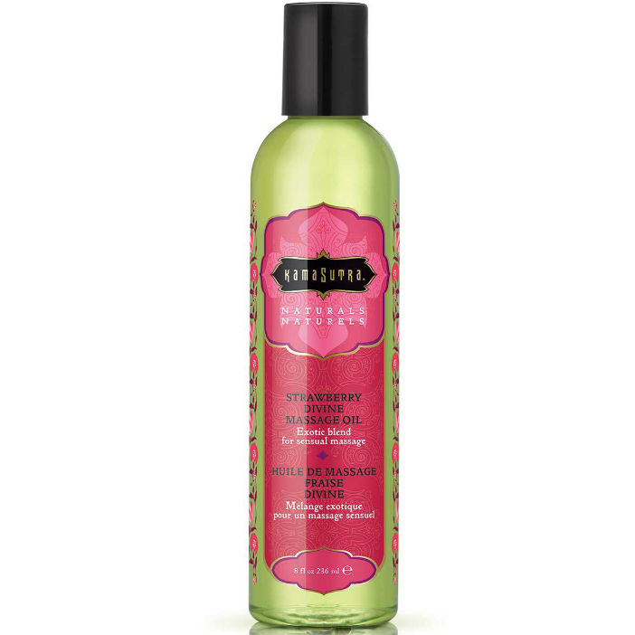 Huile de massage divine à la fraise — KAMASUTRA COSMETICS