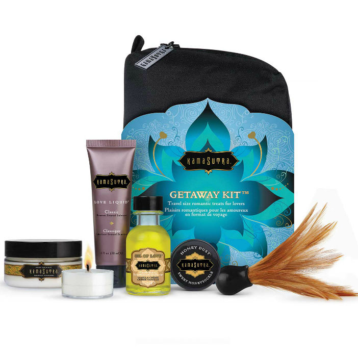 Kit Kamasutra romantique et luxueux format voyage — KAMASUTRA COSMETICS