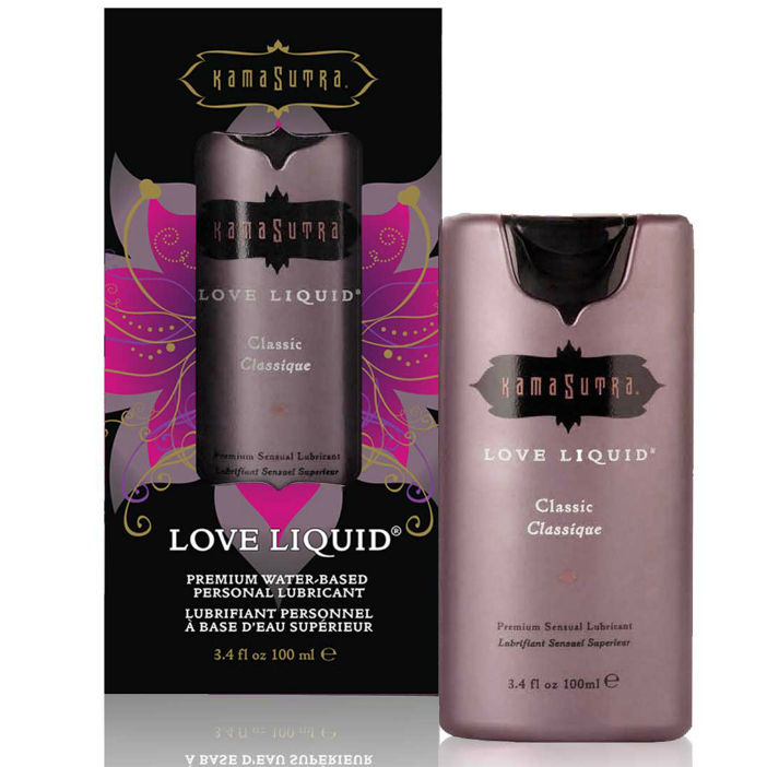 Lubrifiant liquide love soyeux à base d'eau — KAMASUTRA COSMETICS
