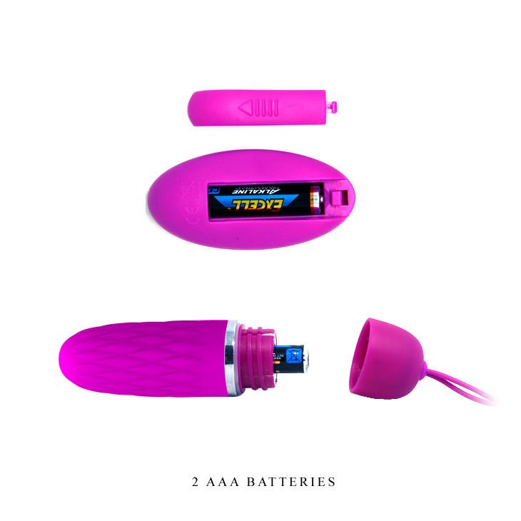 Stimulateur vibrant télécommandé en silicone — PRETTY LOVE