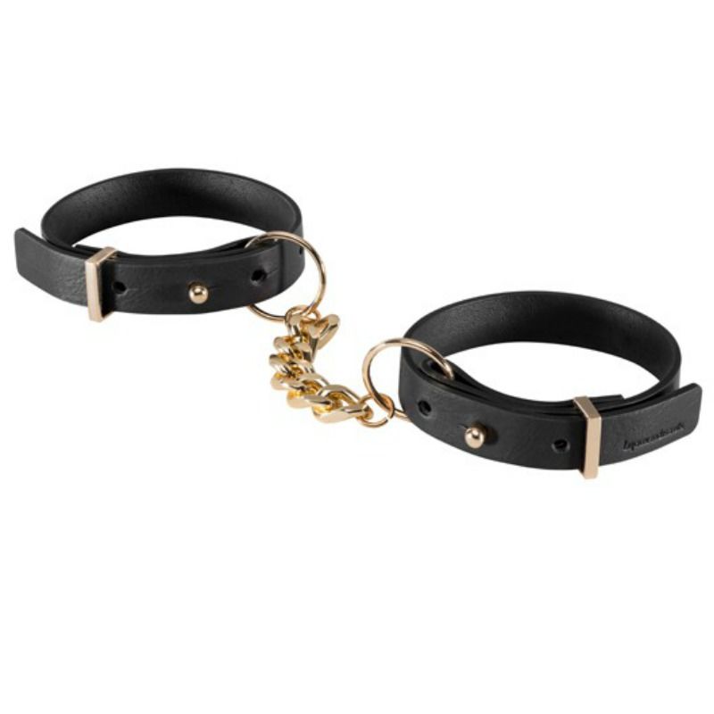 Double bracelets menottes noirs — BIJOUX MAZE