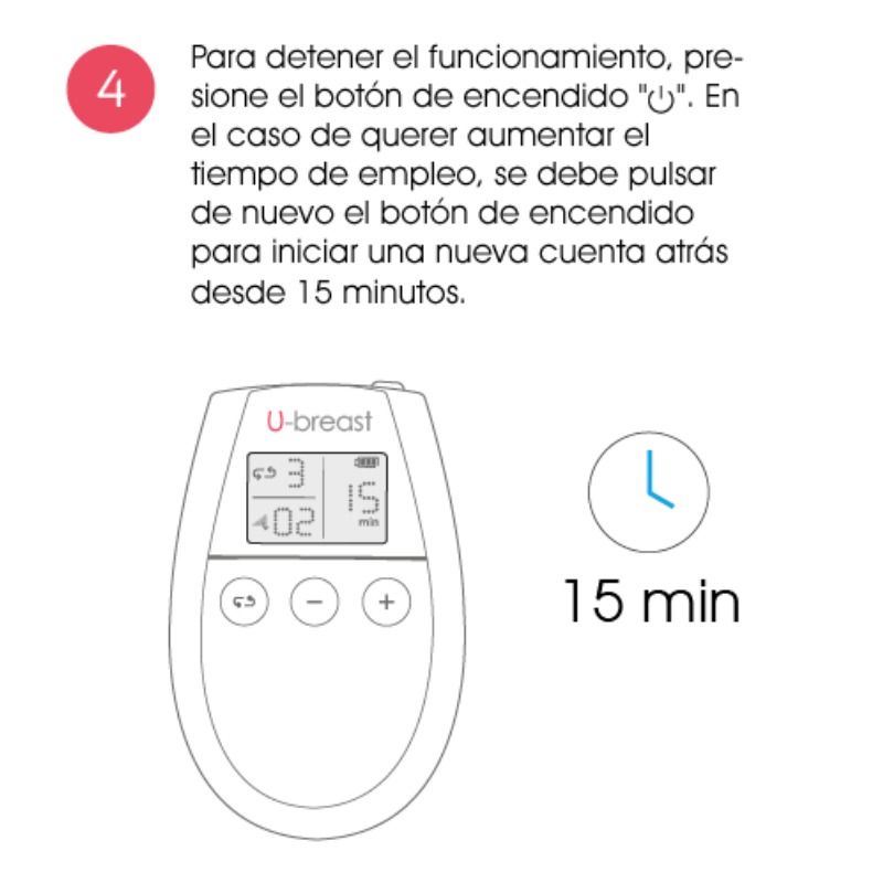 Stimulateur mammaire par électrostimulation — 500COSMETICS