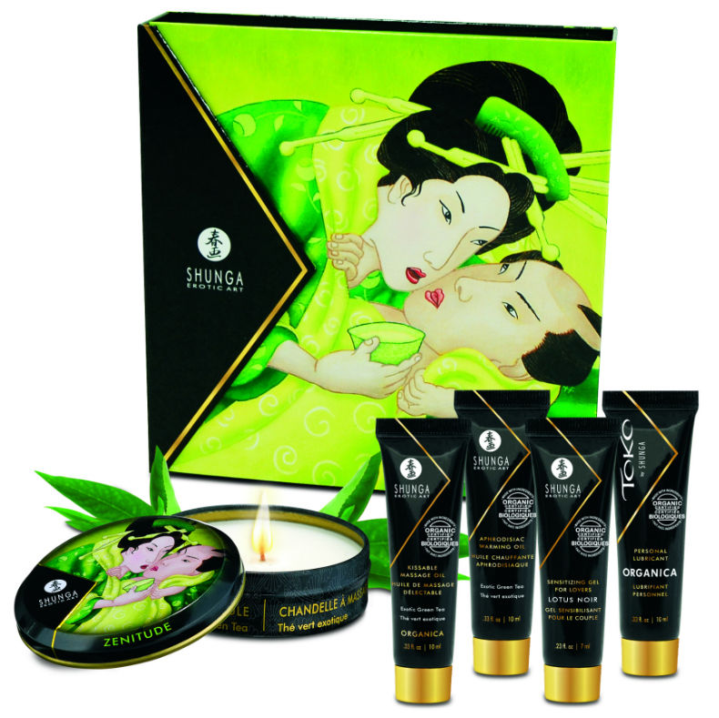 Kit thé vert bio secret geisha — SHUNGA KITS
