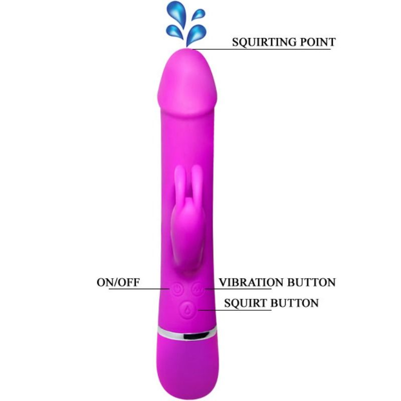 Vibrateur Henry avec 12 modes et fonction squirt — PRETTY LOVE SMART
