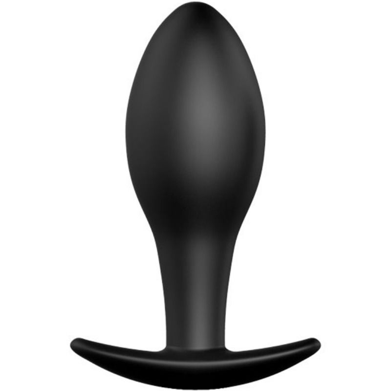 Plug anal ergonomique en silicone noir 8.5 cm — PRETTY LOVE PARTY UP