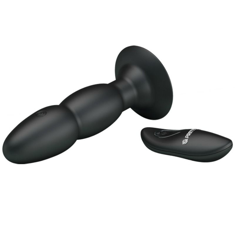 Plug vibrant rotatif télécommandé — PRETTY LOVE BOTTOM