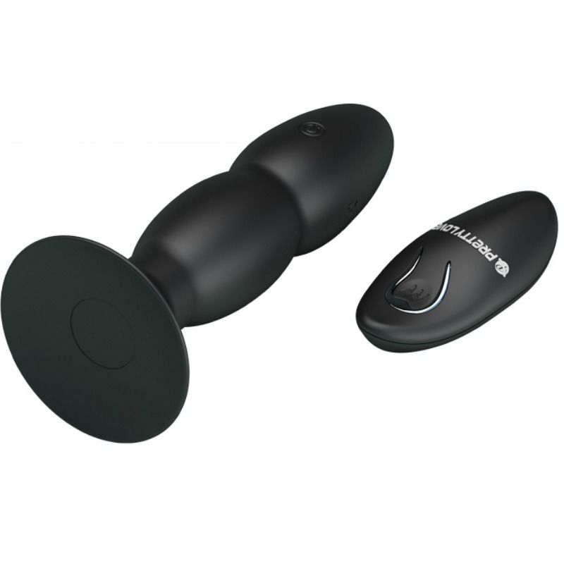 Plug vibrant rotatif télécommandé — PRETTY LOVE BOTTOM