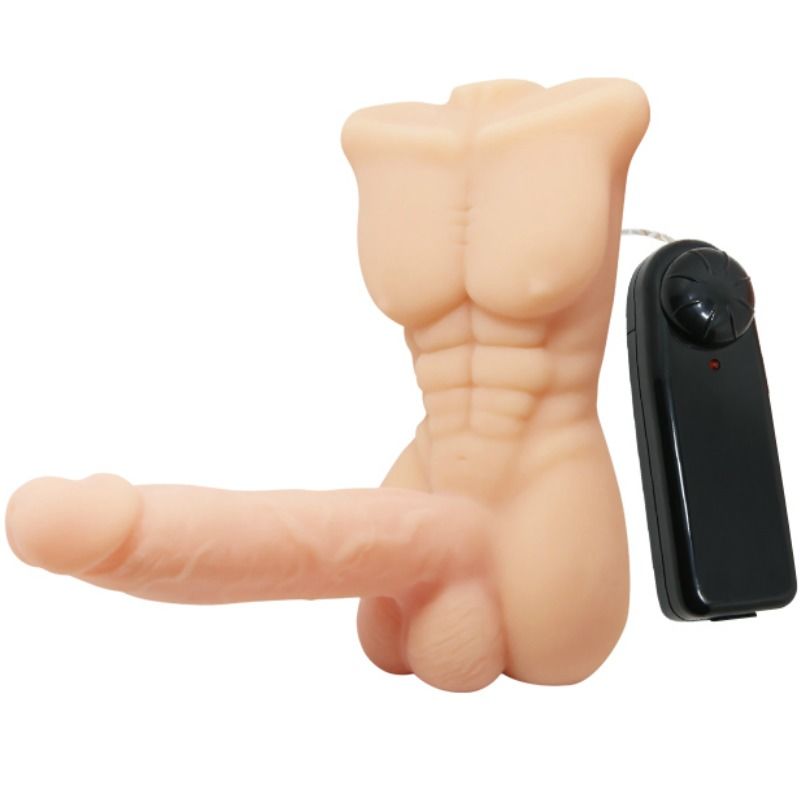 Masturbateur torse d'homme vibrant télécommandé — BAILE FOR HIM