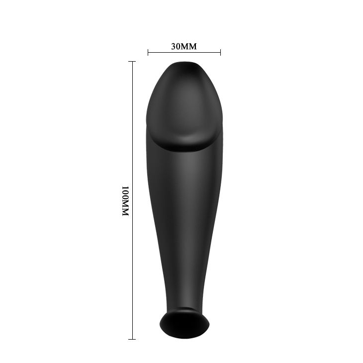 Plug anal vibrant forme pénis en silicone — PRETTY LOVE BOTTOM