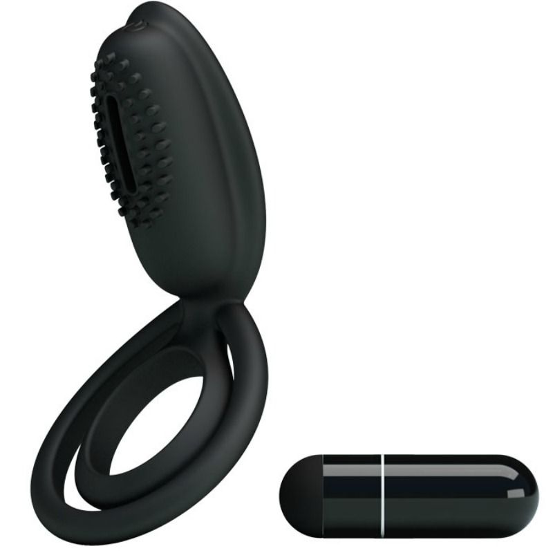 Anneau vibrant avec stimulateur clitoridien — PRETTY LOVE MALE