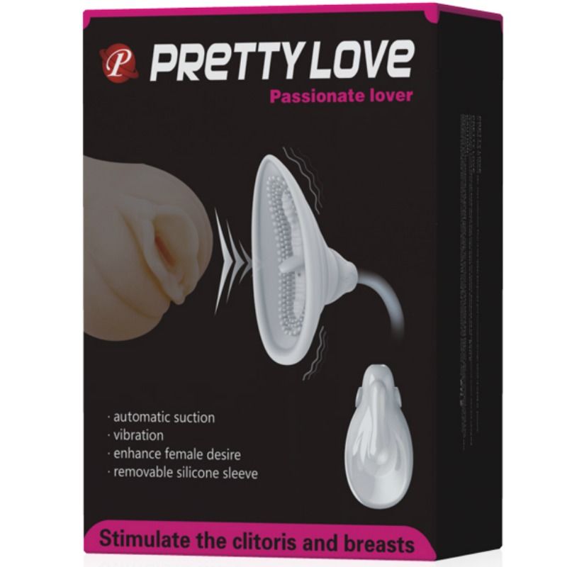 Stimulateur vibrant et aspirant pour clitoris et tétons — PRETTY LOVE FLIRTATION