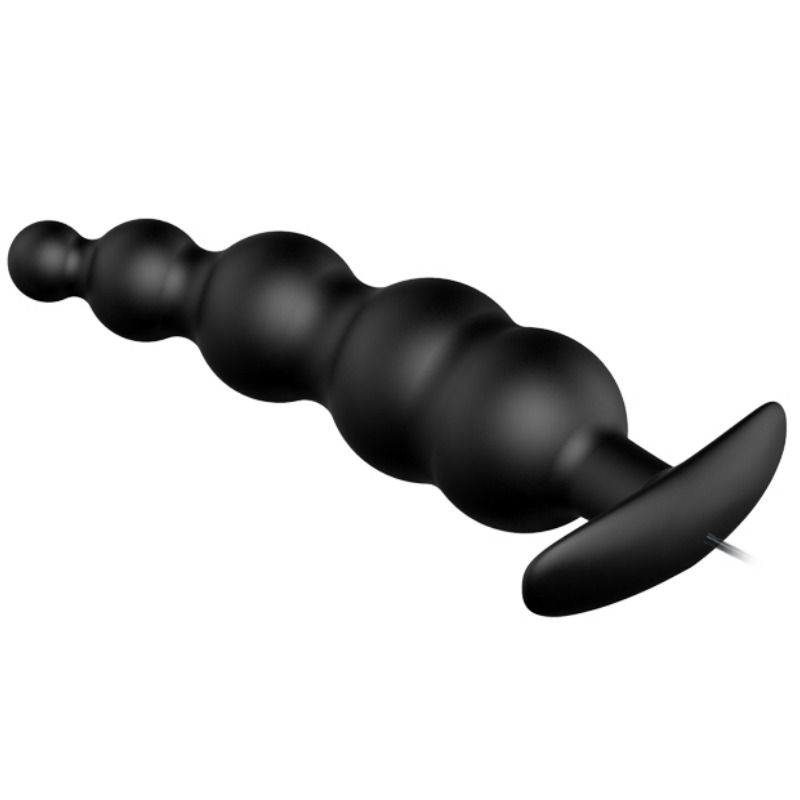 Plug anal en silicone à stimulation extra et 12 modes de vibration — PRETTY LOVE BOTTOM