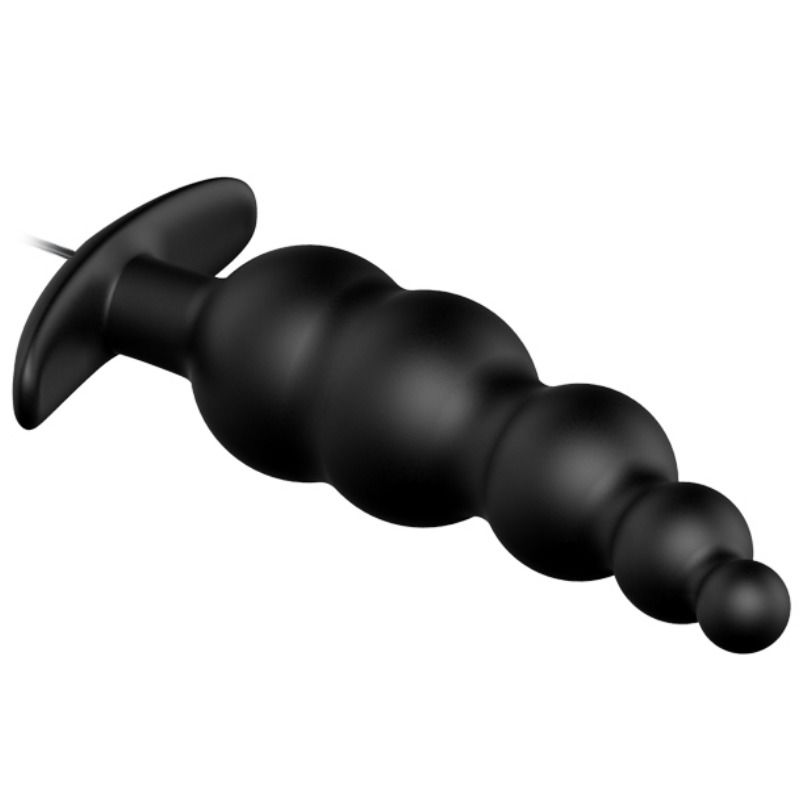 Plug anal en silicone à stimulation extra et 12 modes de vibration — PRETTY LOVE BOTTOM