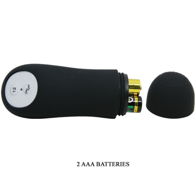 Plug anal en silicone à stimulation extra et 12 modes de vibration — PRETTY LOVE BOTTOM