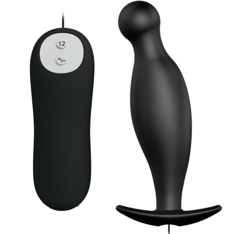 Plug anal vibrant en silicone — PRETTY LOVE