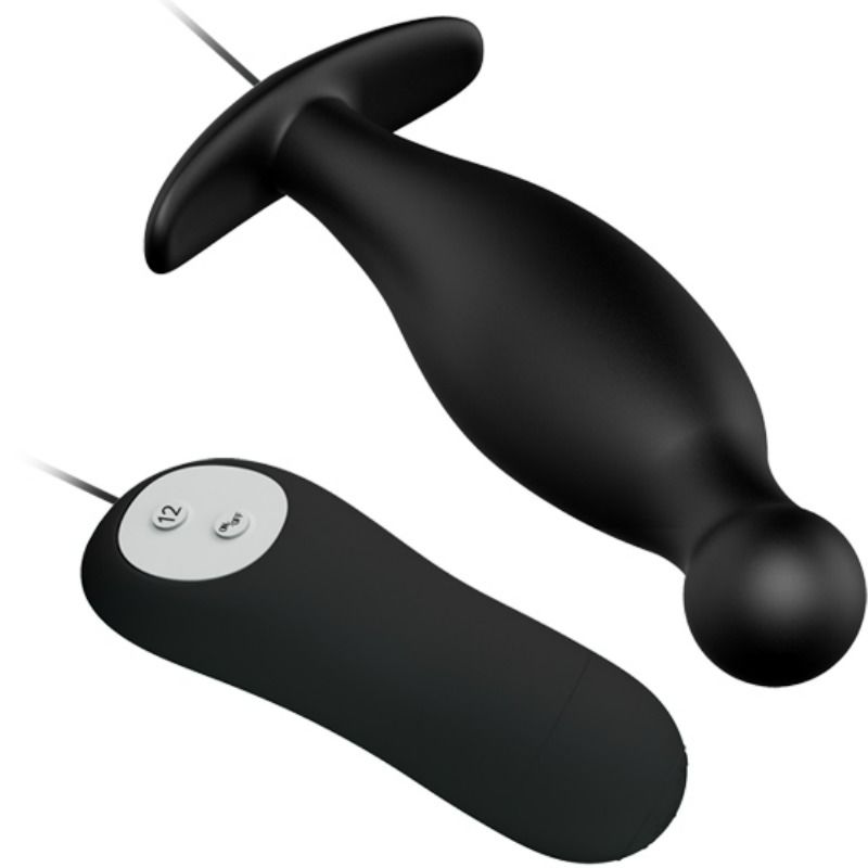 Plug anal vibrant en silicone — PRETTY LOVE