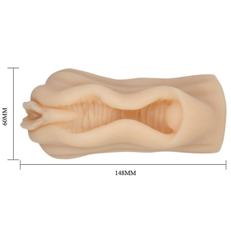 Mini masturbateur réaliste lèvres et clitoris — BAILE FOR HIM