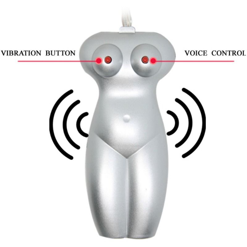 Masturbateur réaliste vagin et anus vibrant avec balles et télécommande — BAILE FOR HIM