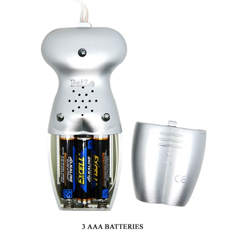 Masturbateur réaliste vagin et anus vibrant avec balles et télécommande — BAILE FOR HIM