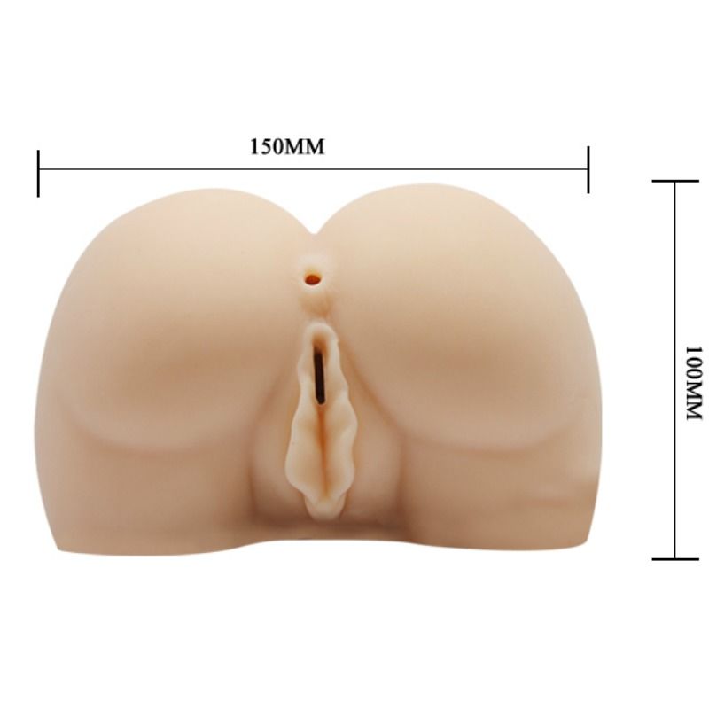 Masturbateur réaliste vagin et anus vibrant — BAILE FOR HIM