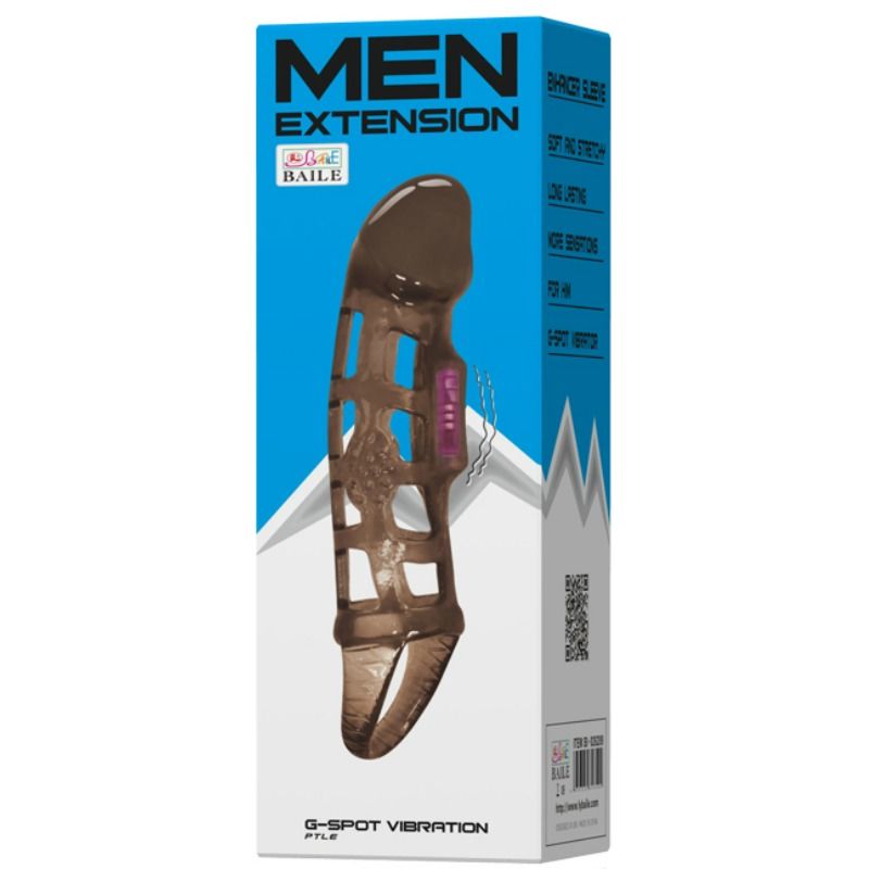 Manchon d'extension vibrant avec sangle — BAILE FOR HIM