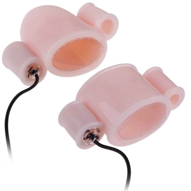 Couvre-pénis vibrant double avec balles réglables — Baile for Him