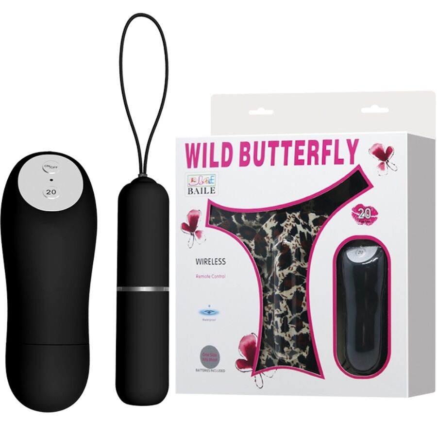 String vibrant télécommandé avec stimulateur clitoridien — BAILE STIMULATING