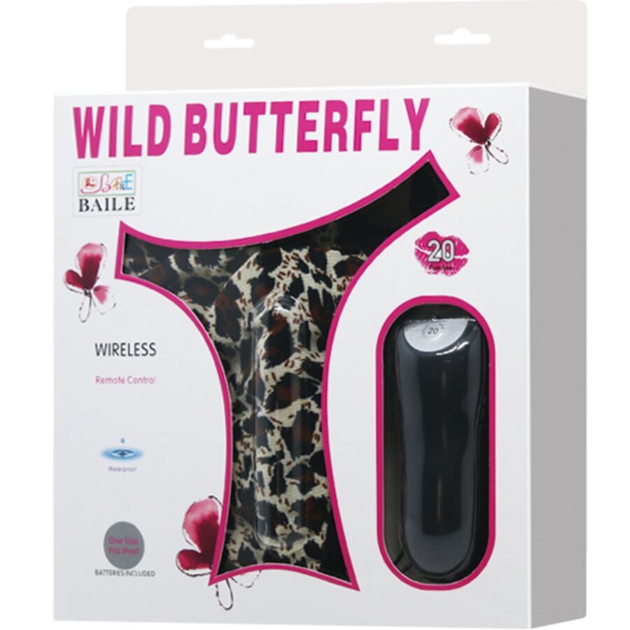 String vibrant télécommandé avec stimulateur clitoridien — BAILE STIMULATING