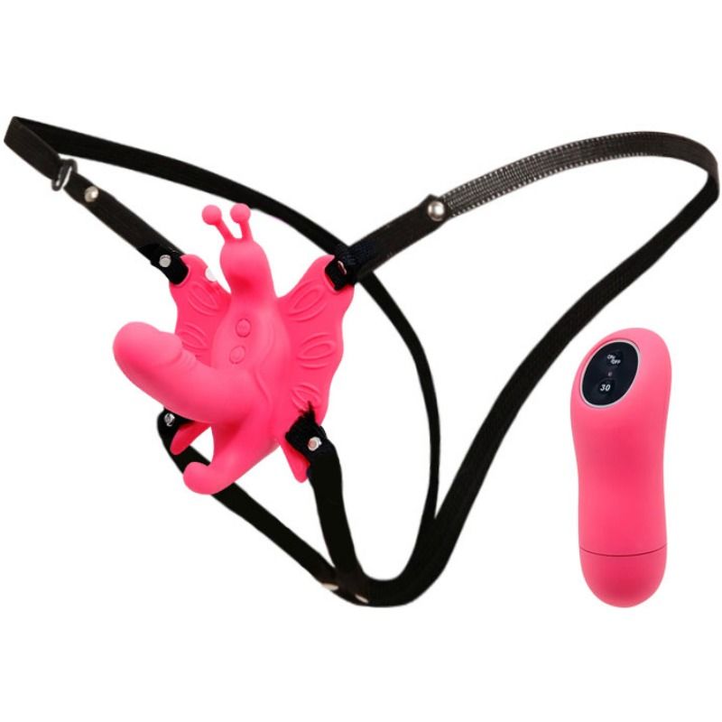 Harnais papillon vibrant télécommandé — BAILE STIMULATING