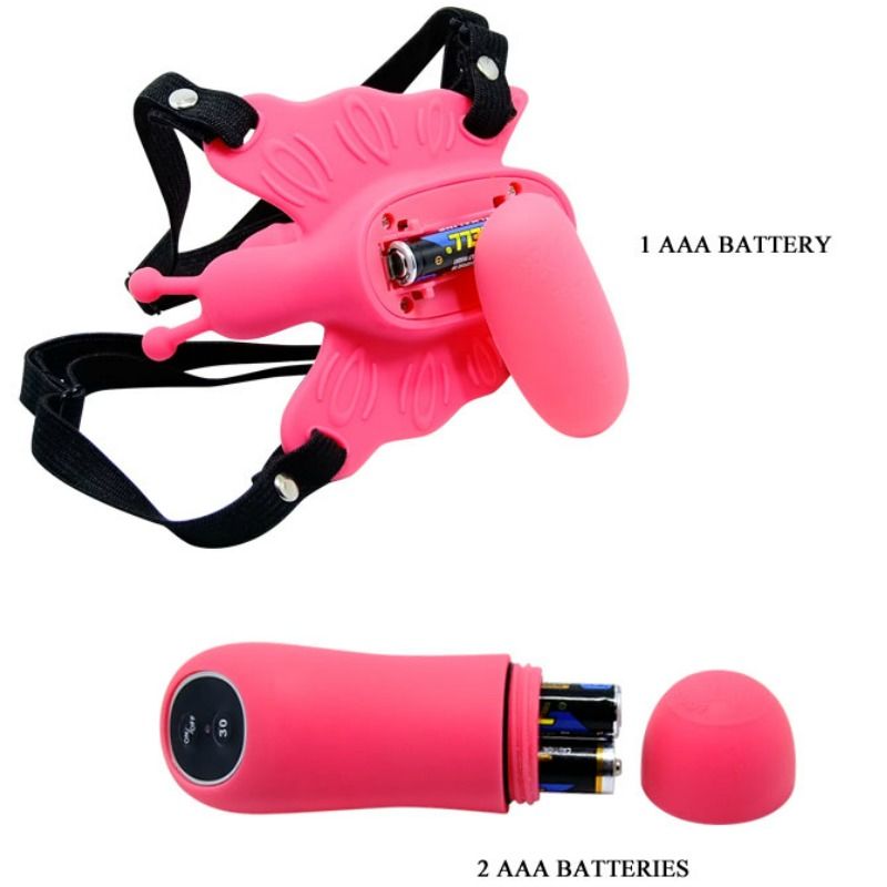 Harnais papillon vibrant télécommandé — BAILE STIMULATING