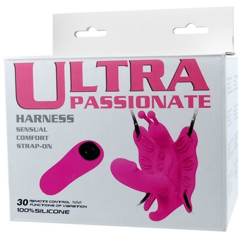 Harnais papillon vibrant télécommandé — BAILE STIMULATING