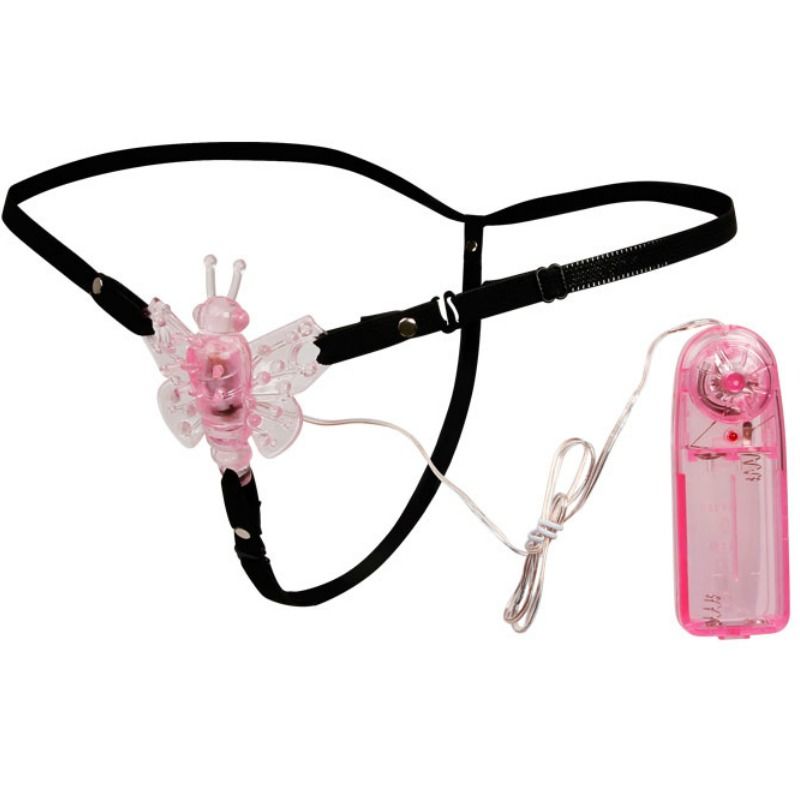Harnais papillon vibrant multivitesses — BAILE STIMULATING