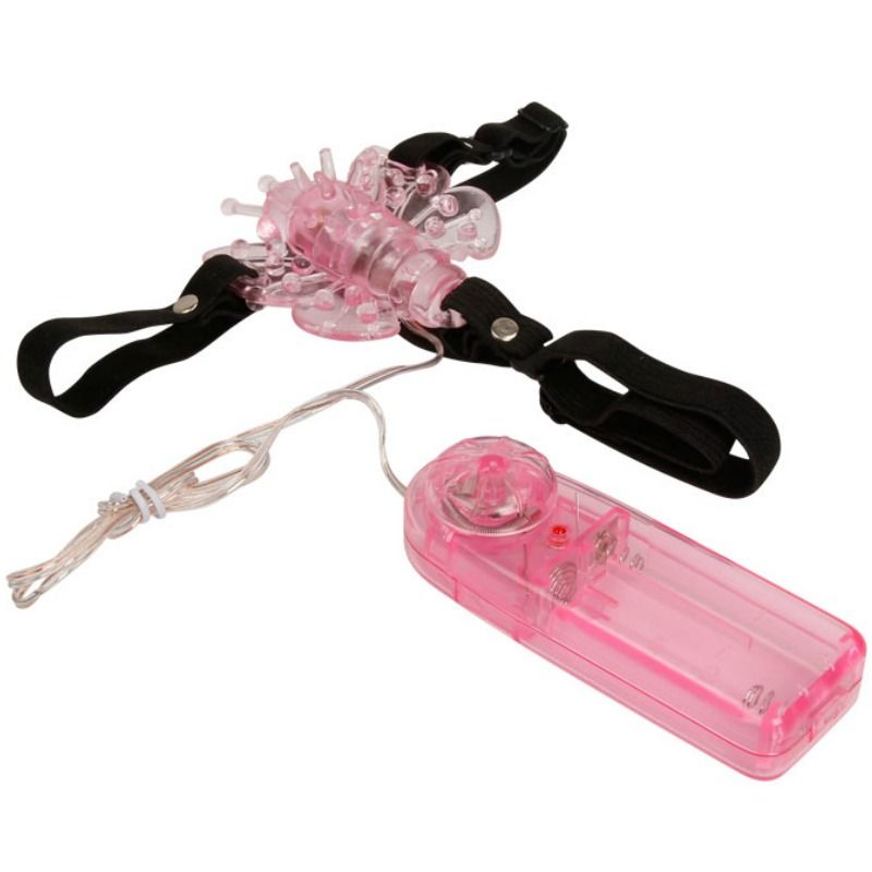 Harnais papillon vibrant multivitesses — BAILE STIMULATING