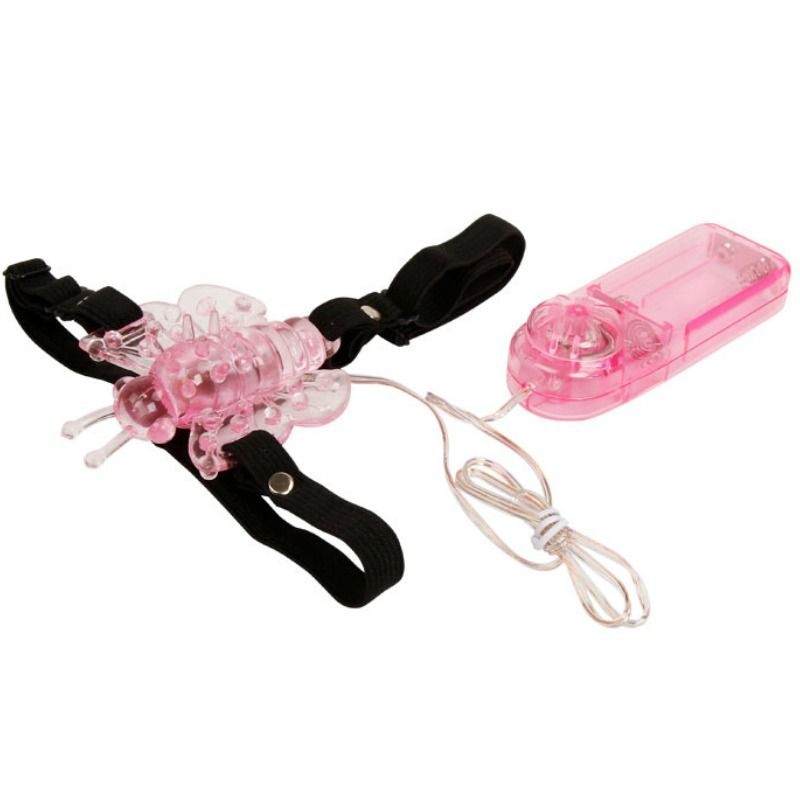 Harnais papillon vibrant multivitesses — BAILE STIMULATING