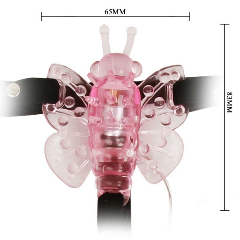 Harnais papillon vibrant multivitesses — BAILE STIMULATING