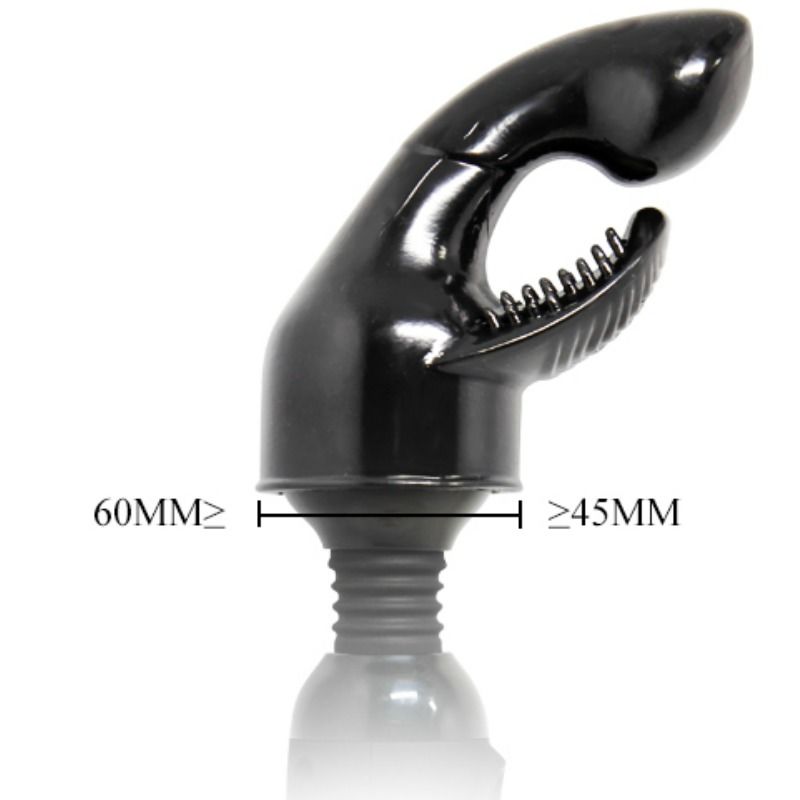 Tête interchangeable double stimulation point G et clitoris — BAILE POWER HEAD