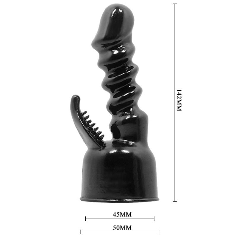 Tête interchangeable power head pour stimulation interne et clitoridienne — BAILE POWER HEAD