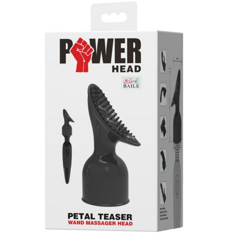 Tête interchangeable pour massage clitoridien — BAILE POWER HEAD