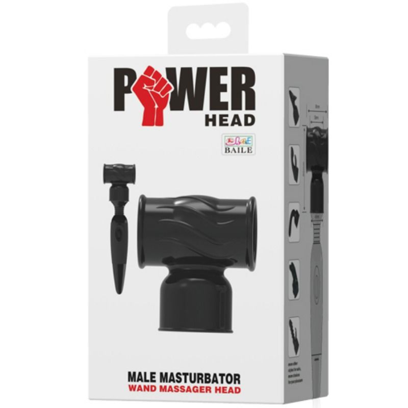 Tête interchangeable pour masseur masculin — BAILE POWER HEAD