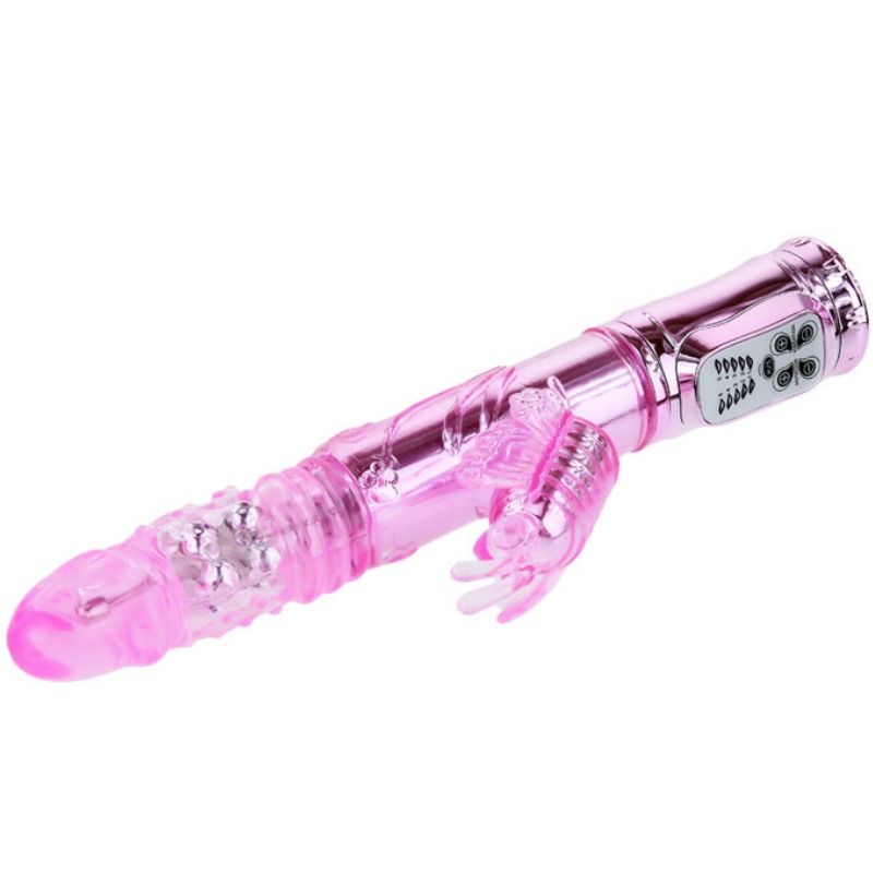 Vibromasseur papillon rotatif à double stimulation — BAILE ROTATIONS