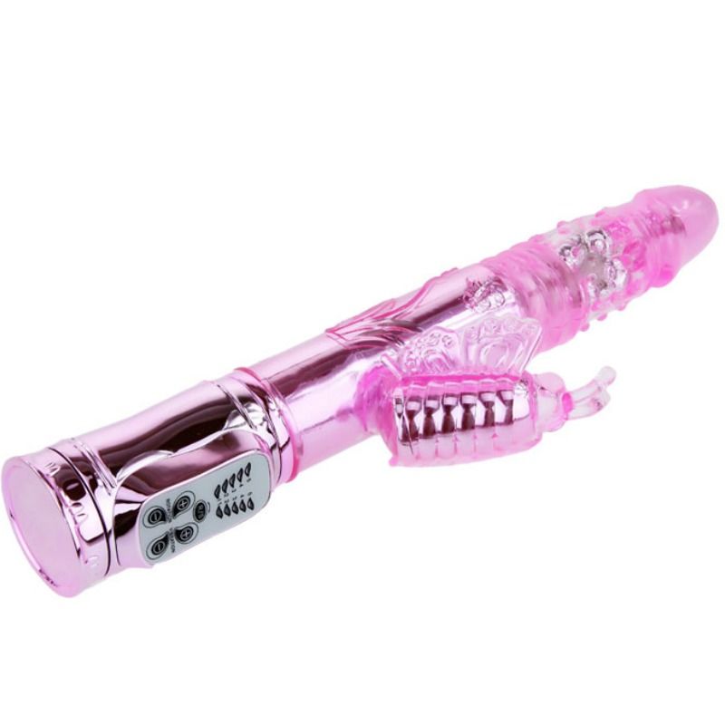 Vibromasseur papillon rotatif à double stimulation — BAILE ROTATIONS
