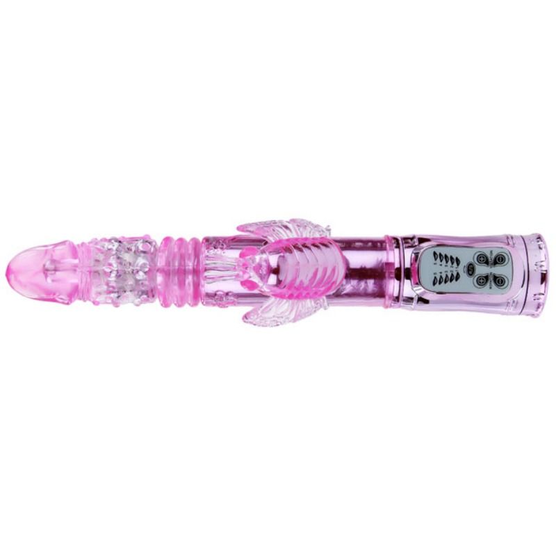 Vibromasseur papillon rotatif à double stimulation — BAILE ROTATIONS