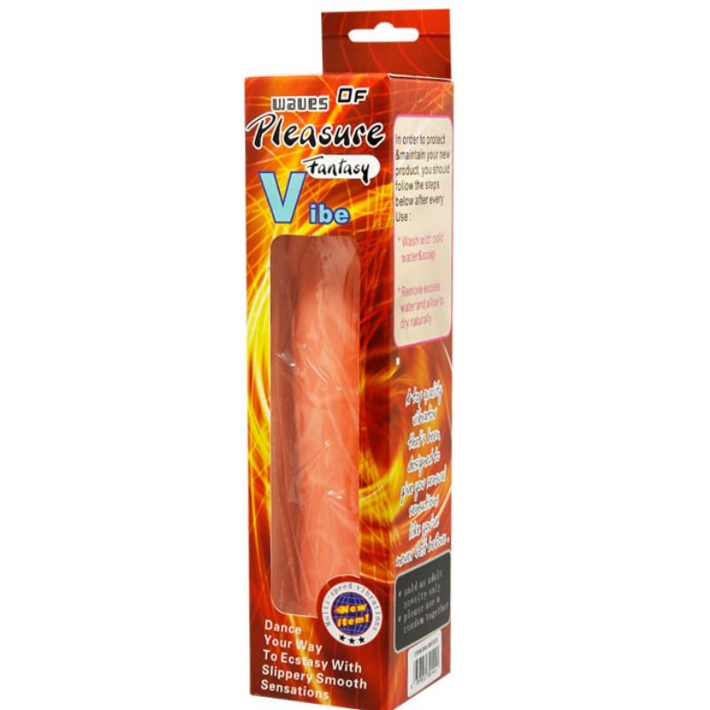 Gode réaliste veiné 19.8 cm couleur naturelle — BAILE DILDOS