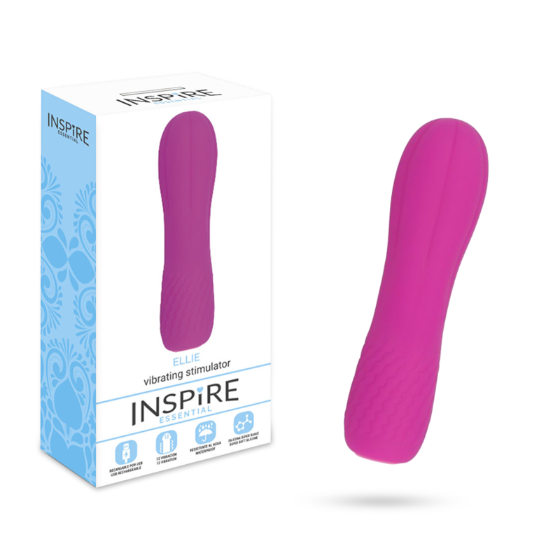 Vibromasseur flexible rechargeable Ellie — INSPIRE ESSENTIAL