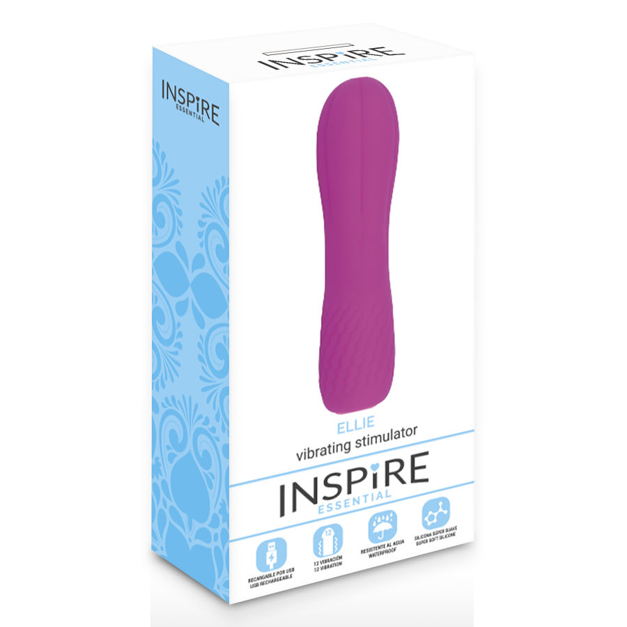 Vibromasseur flexible rechargeable Ellie — INSPIRE ESSENTIAL