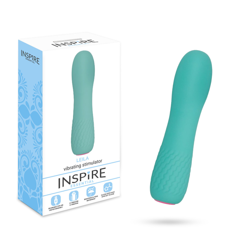 Vibromasseur flexible rechargeable Leila — INSPIRE ESSENTIAL