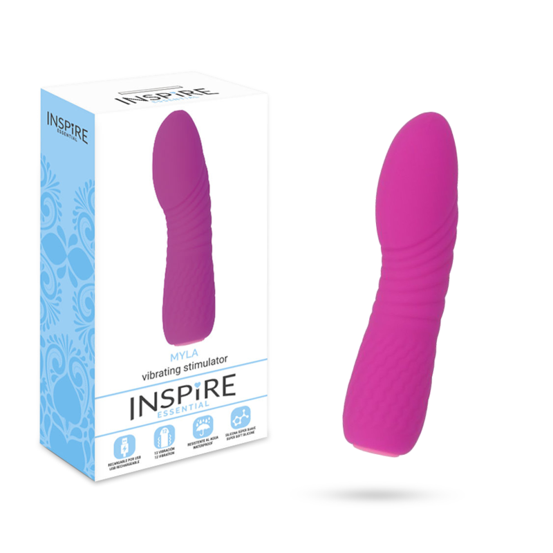 Vibrateur rechargeable flexible Myla — INSPIRE