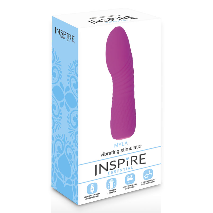 Vibrateur rechargeable flexible Myla — INSPIRE