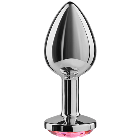 Bouchon anal en aluminium fuchsia 8 cm — SECRETPLAY TOYS