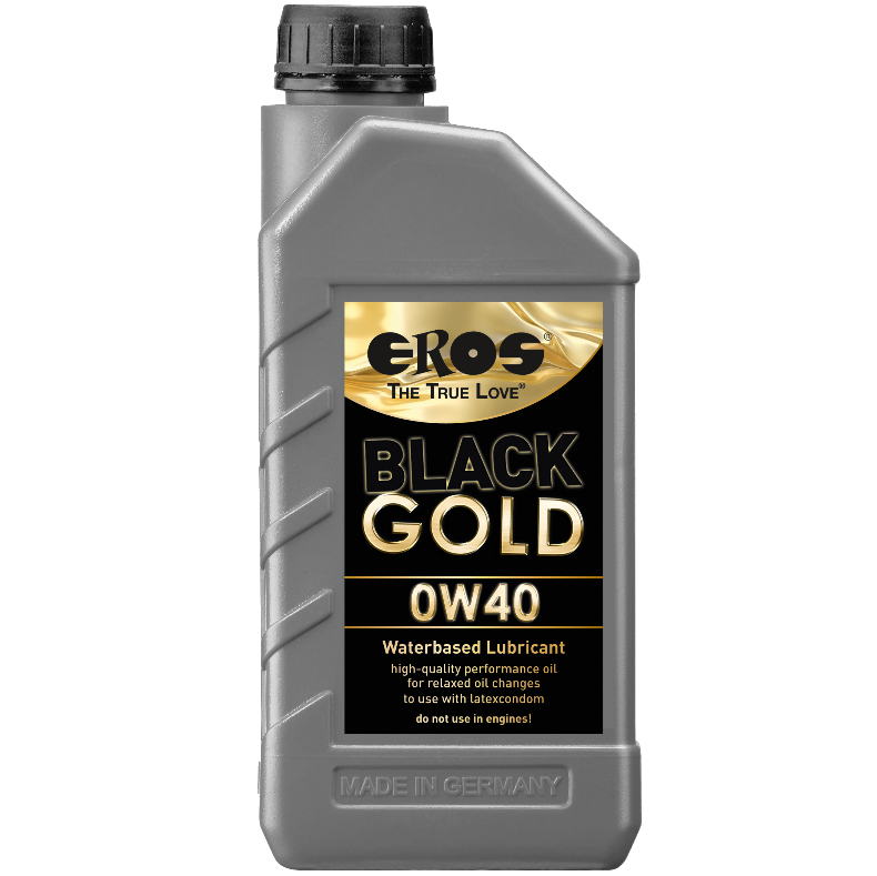 Lubrifiant longue durée à base d'eau Black Gold 0W40 — EROS CLASSIC LINE